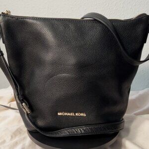 Michael Kors Bedford Leather Shoulder Messenger Bag